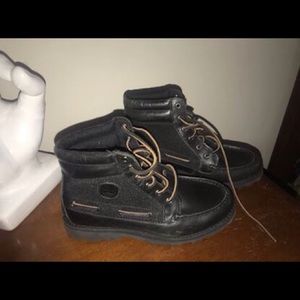 Timberland kids leather boots( read description)